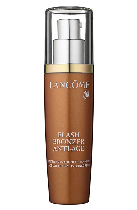 lancome flash bronzer face lotion.